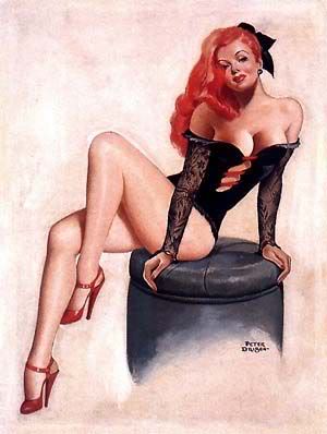 Sexy redhead Pinup 1